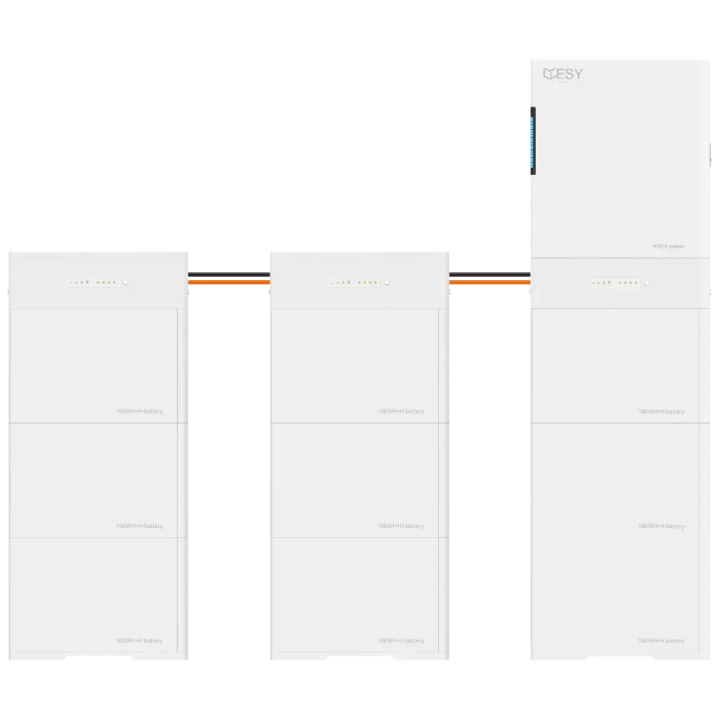 HM20-90 PV Wechselrichter 20 kW Ausgangsleistung mit Batteriespeicher 90 kWh, 3 Phasen