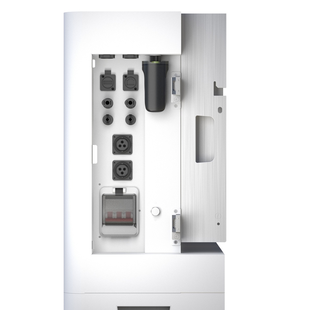 HM6-15 Inverter with Battery - Connections