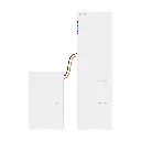 HM20-50 PV växelriktare med 20 kW uteffekt och 50 kWh batterilagring, 3 faser