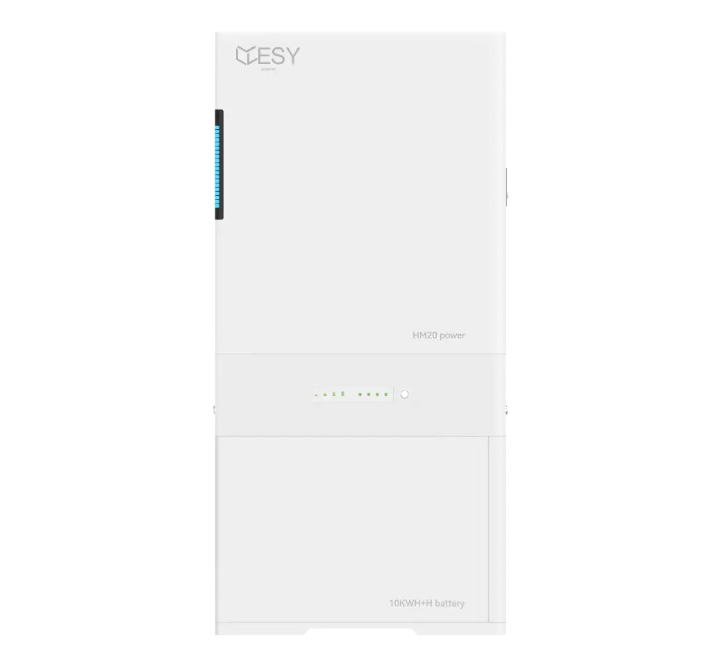 HM20-10 PV inverter with 20 kW output power and 10 kWh battery storage, 3 phases