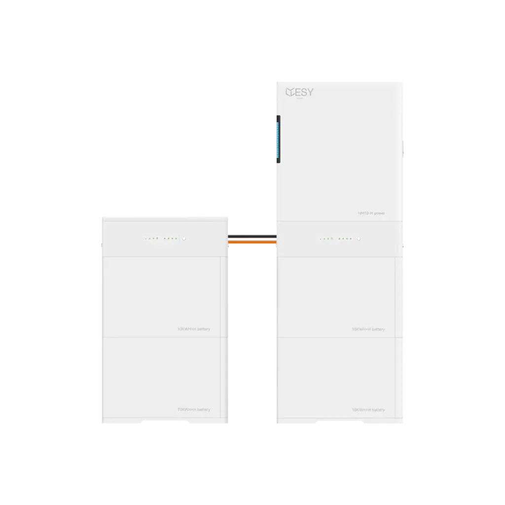 HM10-40 PV-växelriktare 10 kW uteffekt med 40 kWh batterilagring, 3-fas