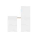 HM10-40 PV-omvormer 10 kW uitgangsvermogen met 40 kWh batterijopslag, 3-fase
