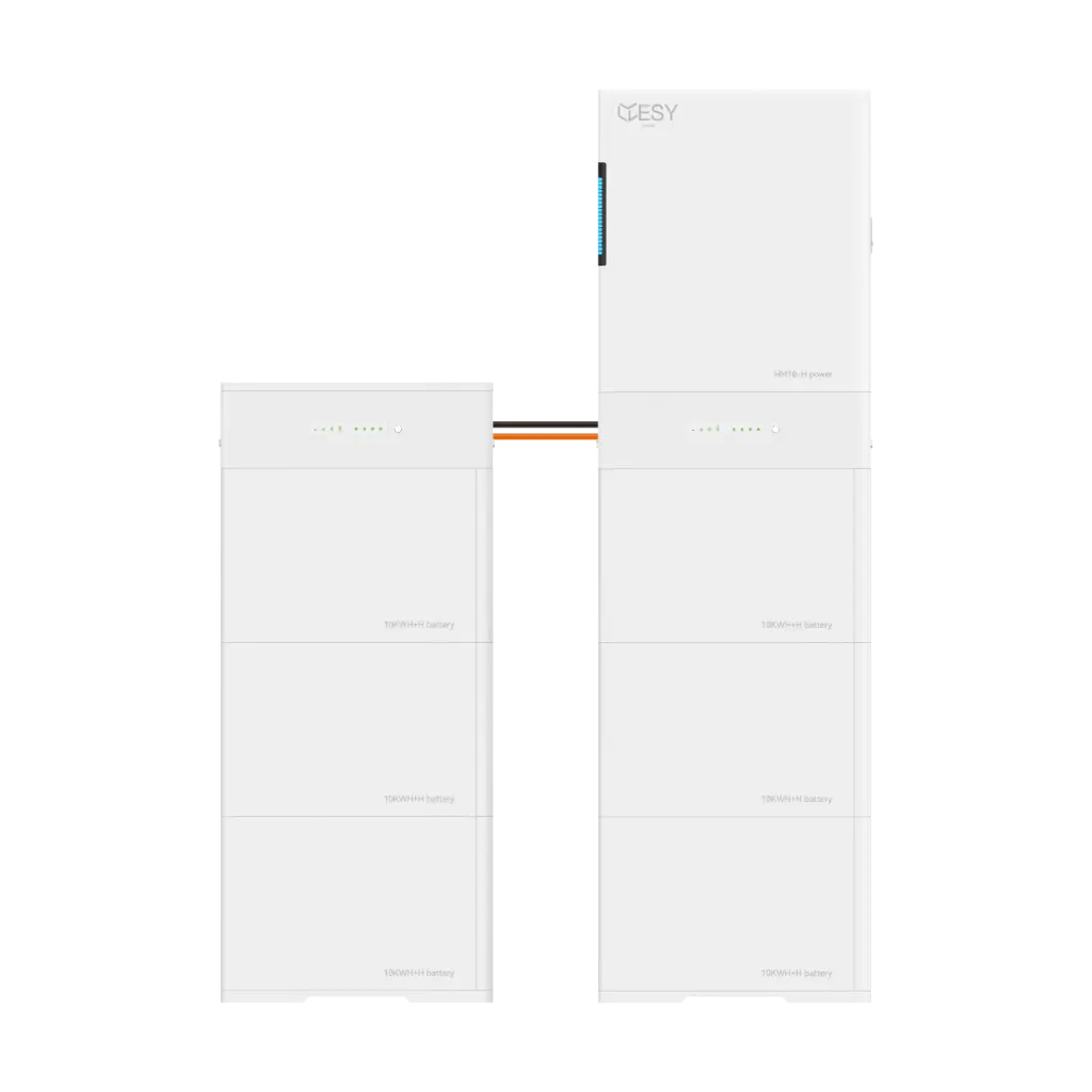Onduleur photovoltaïque HM10-60 10 kW de puissance avec batterie de 60 kWh, triphasé