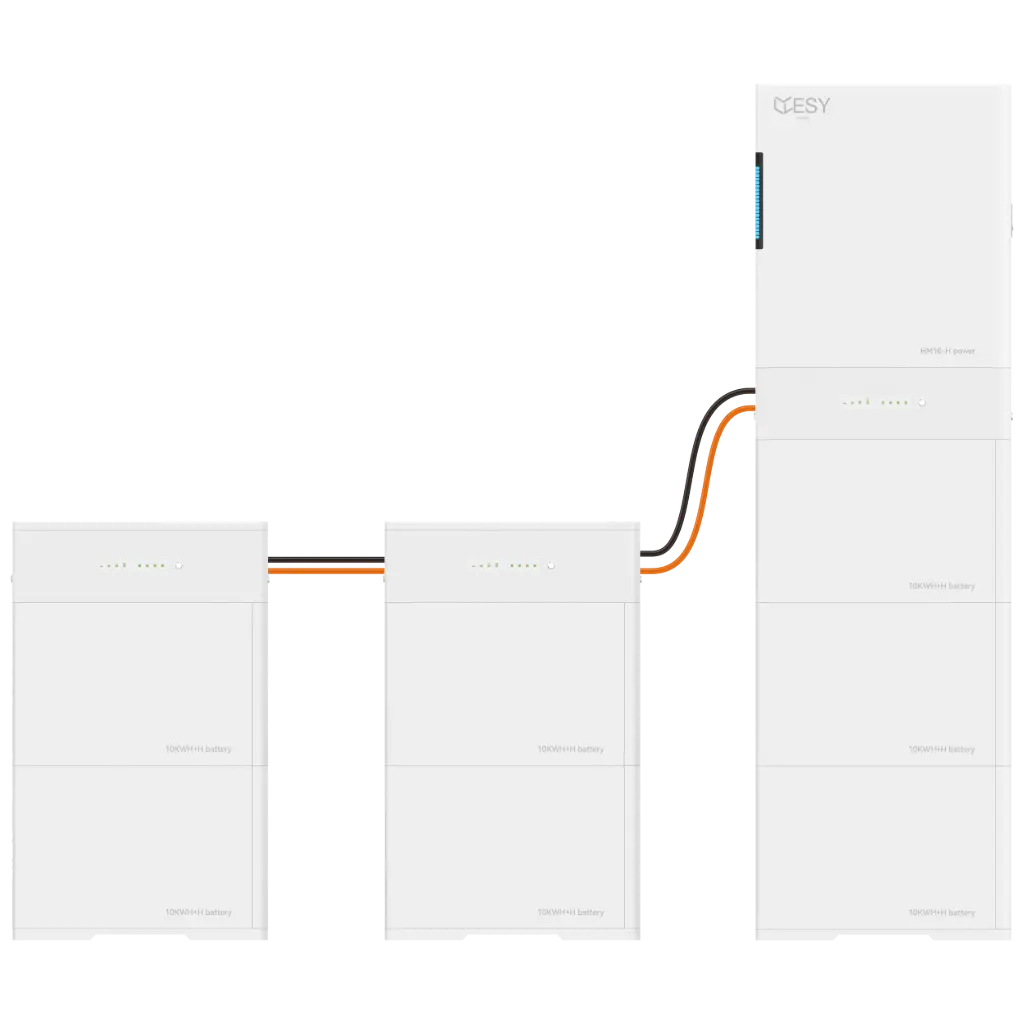[200843] HM10-70 PV Wechselrichter 10 kW Ausgangsleistung mit Batteriespeicher 70 kWh, 3 Phasen