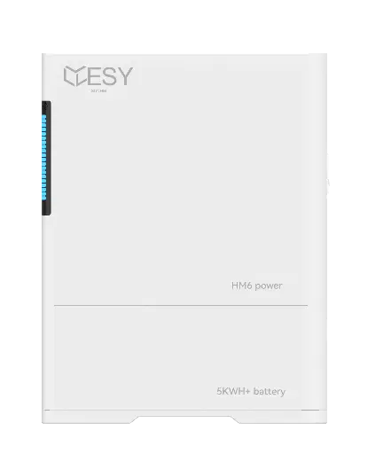 [200551] HM6-05 PV växelriktare med 6 kW uteffekt och 5 kWh batterilagring, 1 fas