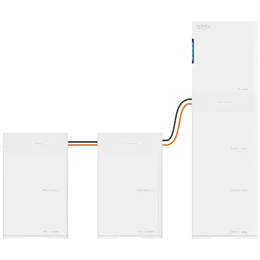 [200558] Inversor fotovoltaico HM15-70 com potência de saída de 15 kW e armazenamento de bateria de 70 kWh, 3 fases